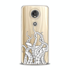 Lex Altern TPU Silicone Motorola Case White Octopus Tentacles