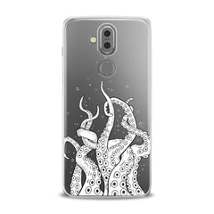 Lex Altern TPU Silicone Phone Case White Octopus Tentacles