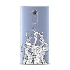 Lex Altern TPU Silicone Sony Xperia Case White Octopus Tentacles