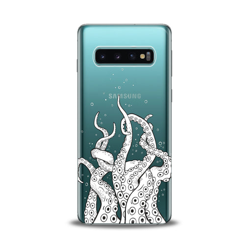 Lex Altern White Octopus Tentacles Samsung Galaxy Case