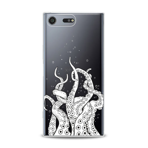 Lex Altern White Octopus Tentacles Sony Xperia Case