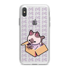 Lex Altern Kawaii Cat in Box Phone Case for your iPhone & Android phone.