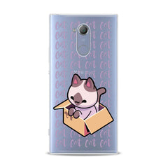 Lex Altern TPU Silicone Sony Xperia Case Kawaii Cat in Box