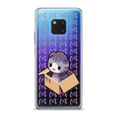Lex Altern TPU Silicone Huawei Honor Case Purple Cat in Box