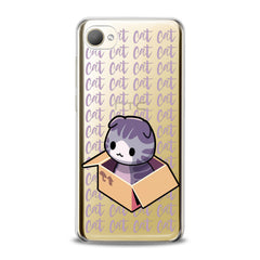 Lex Altern TPU Silicone HTC Case Purple Cat in Box