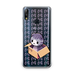 Lex Altern TPU Silicone Asus Zenfone Case Purple Cat in Box