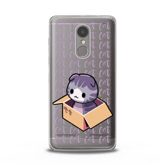 Lex Altern TPU Silicone Lenovo Case Purple Cat in Box