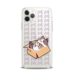 Lex Altern TPU Silicone iPhone Case Sleepy Cat in Box