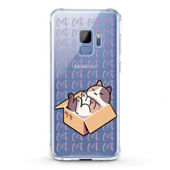 Lex Altern TPU Silicone Samsung Galaxy Case Sleepy Cat in Box