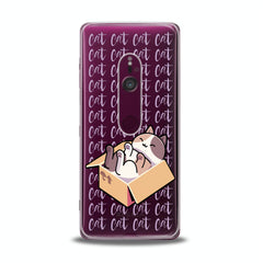 Lex Altern TPU Silicone Sony Xperia Case Sleepy Cat in Box