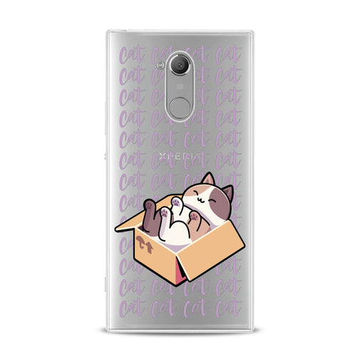 Lex Altern Sleepy Cat in Box Sony Xperia Case
