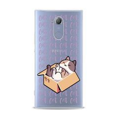 Lex Altern TPU Silicone Sony Xperia Case Sleepy Cat in Box