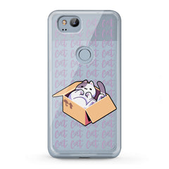 Lex Altern TPU Silicone Google Pixel Case Cutie Cat in Box