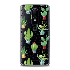 Lex Altern TPU Silicone OnePlus Case Cacti Pattern