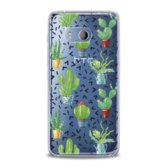 Lex Altern TPU Silicone HTC Case Cacti Pattern