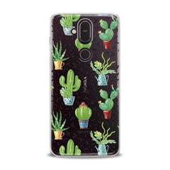 Lex Altern TPU Silicone Nokia Case Cacti Pattern