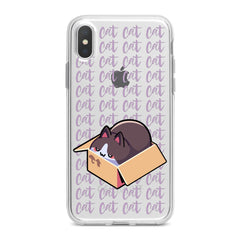 Lex Altern Fatty Cat in Box Phone Case for your iPhone & Android phone.