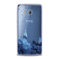 Lex Altern TPU Silicone HTC Case Blue Castle