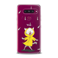Lex Altern TPU Silicone Phone Case Feline Yellow Raincoat