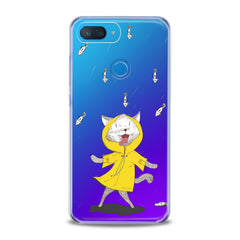 Lex Altern TPU Silicone Xiaomi Redmi Mi Case Feline Yellow Raincoat