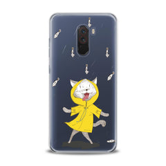 Lex Altern TPU Silicone Xiaomi Redmi Mi Case Feline Yellow Raincoat