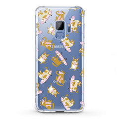 Lex Altern TPU Silicone Samsung Galaxy Case Cat Dog Pattern
