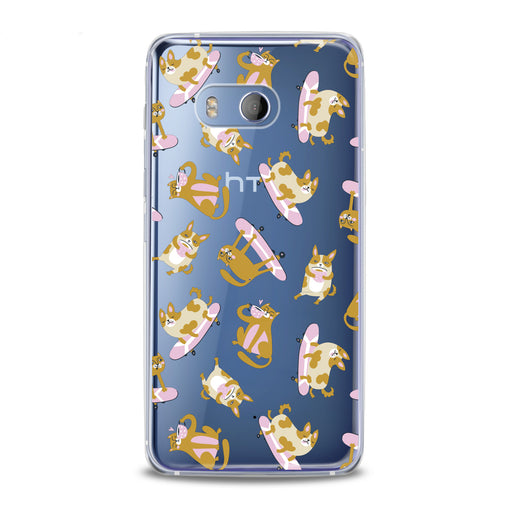 Lex Altern Cat Dog Pattern HTC Case
