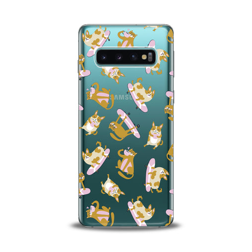 Lex Altern Cat Dog Pattern Samsung Galaxy Case