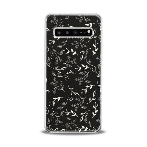 Lex Altern White Wildflowers Samsung Galaxy Case