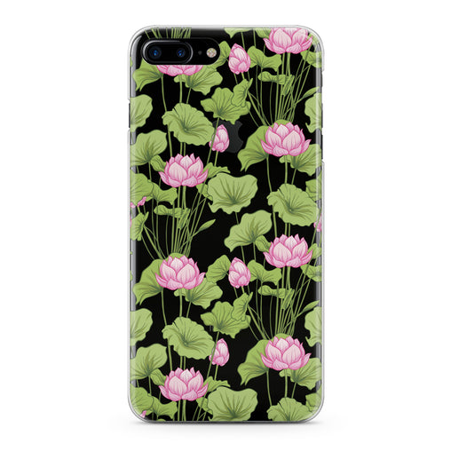 Lex Altern Pink Lotuses Phone Case for your iPhone & Android phone.