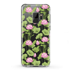 Lex Altern TPU Silicone Samsung Galaxy Case Pink Lotuses
