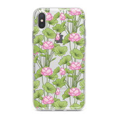 Lex Altern TPU Silicone Phone Case Pink Lotuses