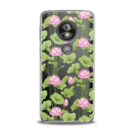 Lex Altern Pink Lotuses Motorola Case