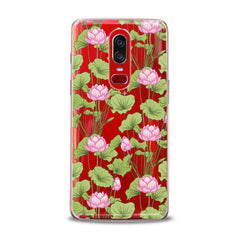 Lex Altern TPU Silicone OnePlus Case Pink Lotuses