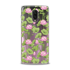Lex Altern TPU Silicone OnePlus Case Pink Lotuses