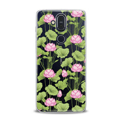 Lex Altern TPU Silicone Nokia Case Pink Lotuses