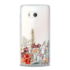 Lex Altern TPU Silicone HTC Case Beautiful Wildflowers