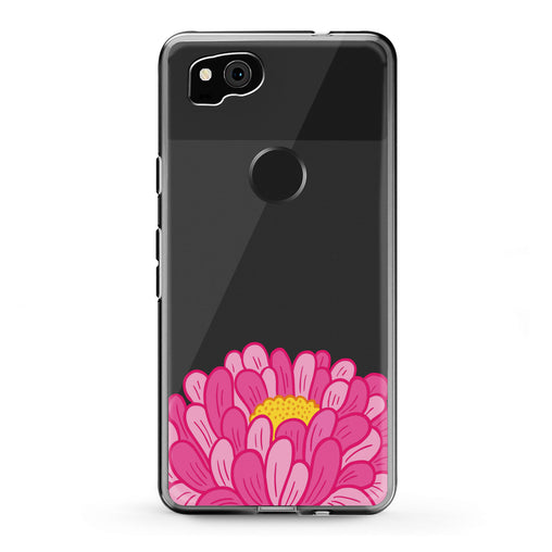 Lex Altern Google Pixel Case Pink Chrysanthemum
