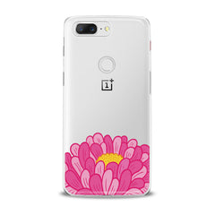 Lex Altern TPU Silicone OnePlus Case Pink Chrysanthemum