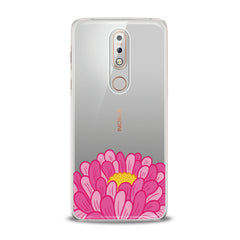Lex Altern TPU Silicone Nokia Case Pink Chrysanthemum
