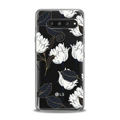Lex Altern TPU Silicone LG Case White Graphic Flowers