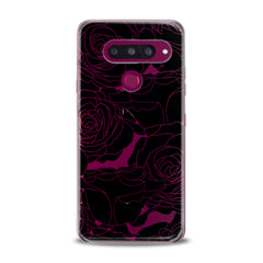 Lex Altern TPU Silicone Phone Case Black Graphic Roses