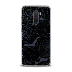 Lex Altern TPU Silicone Xiaomi Redmi Mi Case Black Graphic Roses