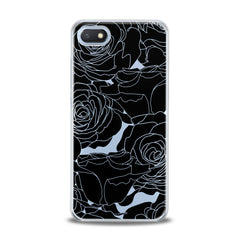 Lex Altern Black Graphic Roses Xiaomi Redmi Mi Case