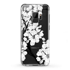 Lex Altern TPU Silicone Samsung Galaxy Case White Blooming Tree