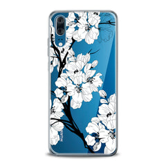 Lex Altern TPU Silicone Huawei Honor Case White Blooming Tree