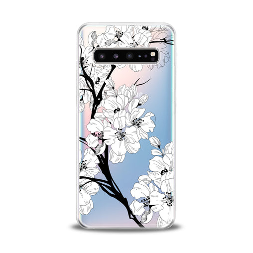 Lex Altern White Blooming Tree Samsung Galaxy Case