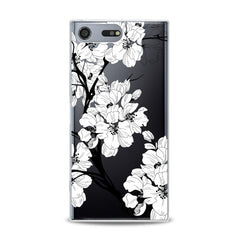 Lex Altern TPU Silicone Sony Xperia Case White Blooming Tree