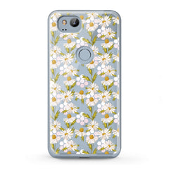 Lex Altern TPU Silicone Google Pixel Case Wildflowers Daisies