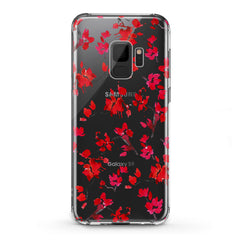 Lex Altern TPU Silicone Samsung Galaxy Case Watercolor Red Blossom